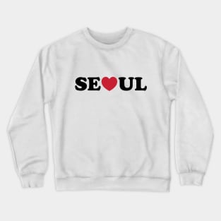 Seoul Love Heart Crewneck Sweatshirt